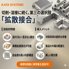 【受託加工サービス】拡散接合（接合技術） 製品画像