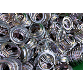 亜鉛めっき+三価クロメート処理(有色・クリア・黒)