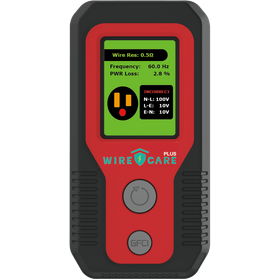 業務用電気安全チェッカー「WIRE CARE-Plus」