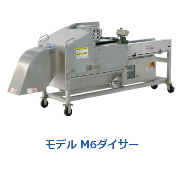 【冷凍食品向け】ダイスカッター（2段角切り機）