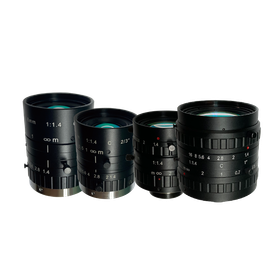 A dedicated lens that exhibits high optical properties in the wavelength range of 900 to 1700 nm.
