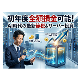 最新節税＆サーバー投資事業 製品画像