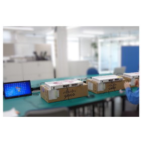 製品出荷検査例：LANポートハブ