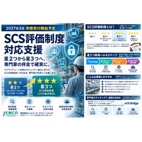 【金融業界向け】SCS評価制度対応支援