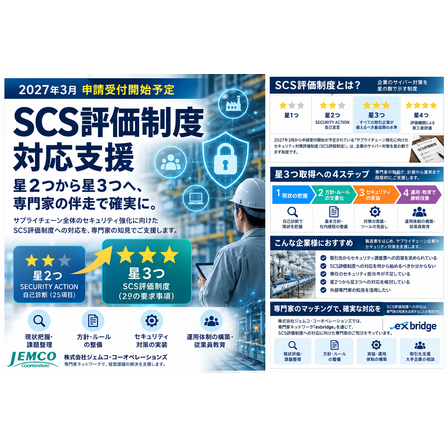 SCS評価制度対応支援｜星3つ取得準備・セキュリティ対策.png