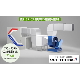 【家具製造向け】塗装ブース用空調『WETCOMII』