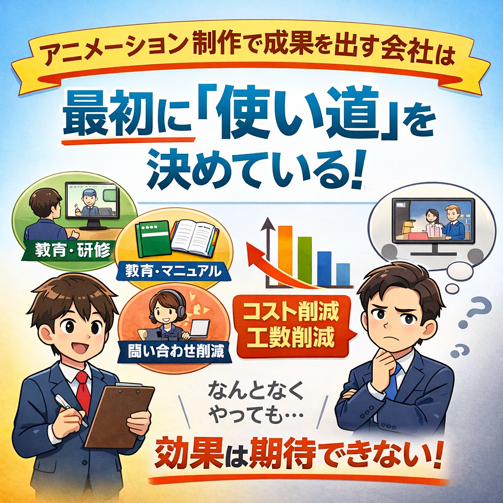 【医療向け】アニメーション制作で分かりやすく