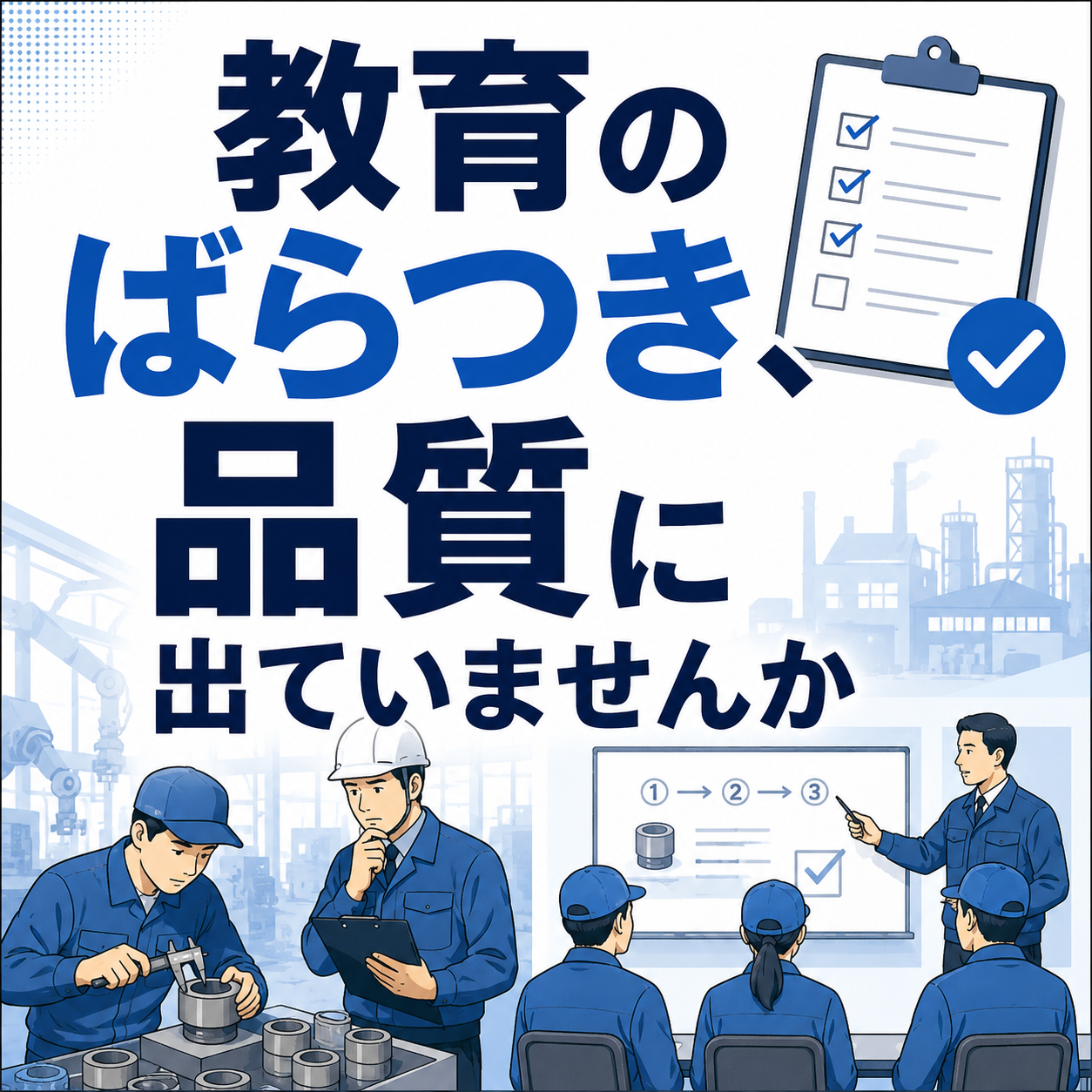 【金融業界向け】教育のばらつき、品質に出ていませんか
