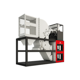 金属スクラップ・軽量異物分離用|多方向風力選別機