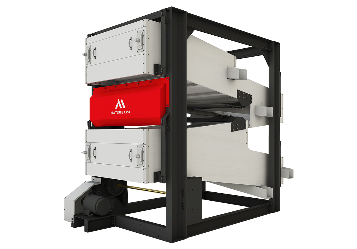 化学業界向け　粉体分離に｜『粒形・ふるい選別機シフター』