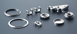 【家電向け】ネットシェイプ加工による小型部  品