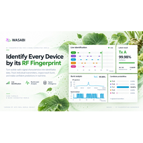 WASABI - RF Fingerprint Identification Workspace