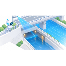 冠水・河川氾濫をAIカメラで検知 GENBA IQ