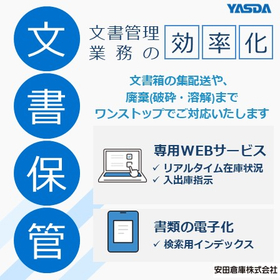 【金融機関向け】文書保管サービス