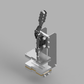 名刺サイズ点字打刻機｜簡易・手動式の小型点字打刻治具（活版式） 製品画像