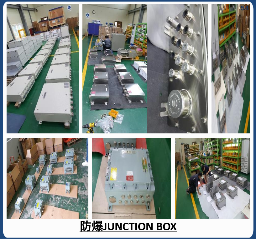 JUNCTION BOX 防爆 認証された 各種 
