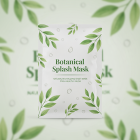 フェイスマスク用ヒラ袋(三包シール)パッケージ/パウチ