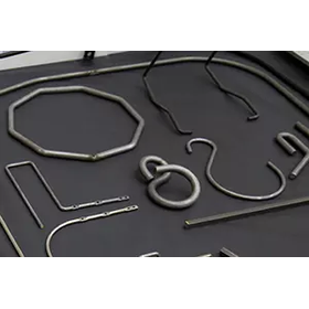 Various materials round bars (wire)...