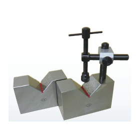 鋳鉄製金具付Vブロック『Stock No.326』