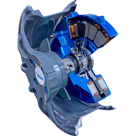 防塵・防水性能IP67対応│アキシャルギャップ型モータ