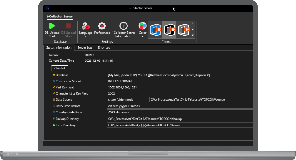 マルチタスクアップローダ『i-Collector』