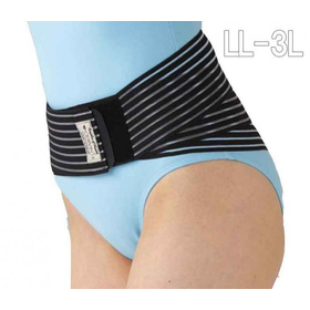 レディース骨盤3ブラック　LL-3L