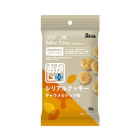 【栄養機能食品】おかし＋ シリアルクッキー キャラメルナッツ 3