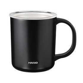 セラミックコーティング 真空二重保温マグ　ブラック CMG-35