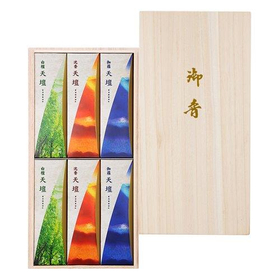 天壇　3種入　進物桐箱　包装品 【線香】
