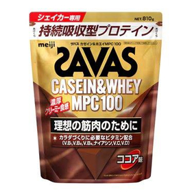ザバス カゼイン＆ホエイ MPC100 ココア味 810g