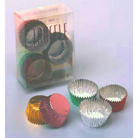 ミニチュアアルミ　丸型　30入　351140 【調理器具】