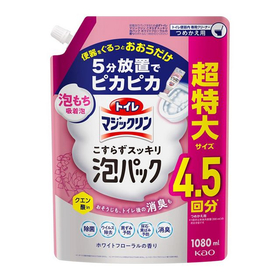 トイレマジックリン　こすらずスッキリ泡パック　ホワイトフローラル