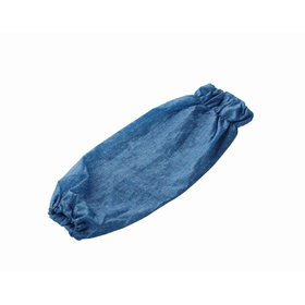 デニム調ひざテクターロング（2枚入） ブルー