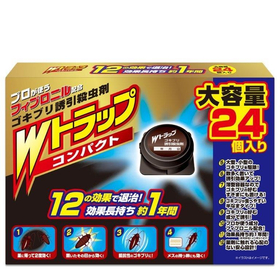 【防除用医薬部外品】Wトラップ コンパクト ゴキブリ誘引殺虫剤 