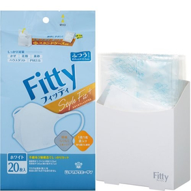 フィッティ スタイルフィットプラス立体 ホワイト ふつうサイズ 