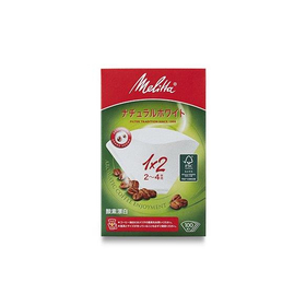 メリタ　アロマジック 1&times;2　ナチュラルホワイト　100枚 PA