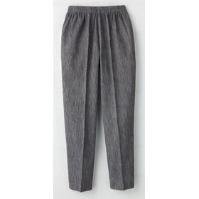 高島ちぢみ　涼やかパンツ 股下58cm　グレー　L
