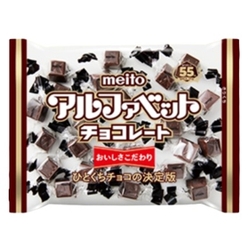 名糖　アルファベットチョコレート 123g