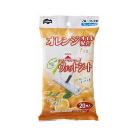 コンドル　フローリング用ウェットシートオレンジ　20枚入