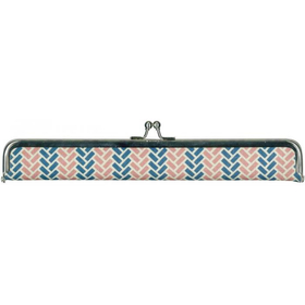 一双　がま口箸ケース　南十字星　朱紺 【カトラリー】