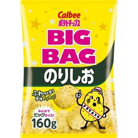 ビッグバッグのりしお 160g 【お菓子 calbee】