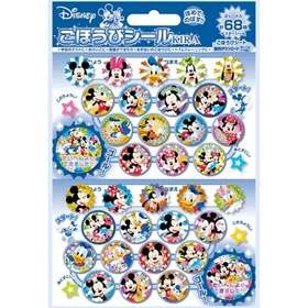 ミッキー＆フレンズ　ごほうびシールキラ SL-228