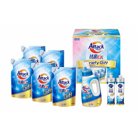 アタック抗菌EXバラエティギフト　KAU-40A 【食器用洗剤】