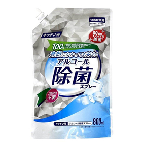 キッチン用　アルコール除菌スプレー　詰替 800ml