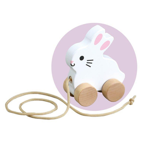 木製おさんぽ うさぎ 21182