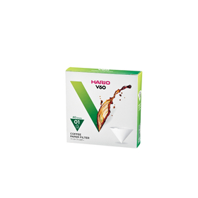 HARIO V60Pフィルター01ハコ40VCF-01-40W