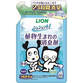 シュシュット！植物生まれの消臭剤 無香料 詰替 320ｍｌ