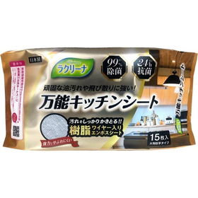 ラクリーナ　万能キッチンシート 15枚入 【掃除】