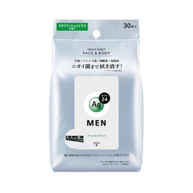 エージー２４メン　メンズシート フェイス＆ボディ　シトラス 30