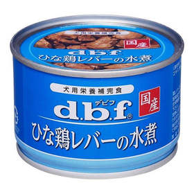 デビフ　ひな鶏レバーの水煮 150ｇ 【ドッグフード 缶詰】